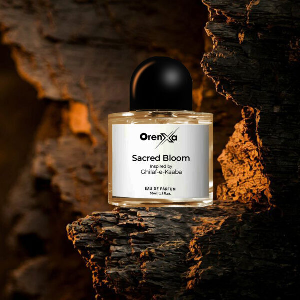Sacred Bloom – Inspired by Ghilaf-e-Kaaba