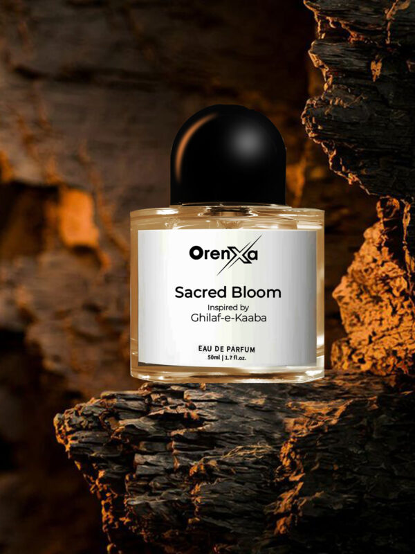 Sacred Bloom – Inspired by Ghilaf-e-Kaaba